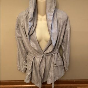 Favlux Hooded/Belted Soft Jacket